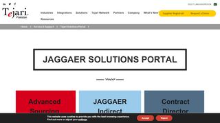 
                            1. Tejari Solutions Portal | Jaggaer