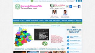 
                            11. TELANGANA transport department - telangana state portal