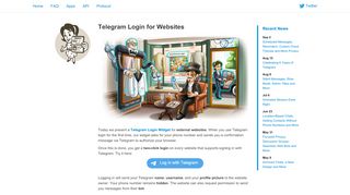 
                            9. Telegram Login for Websites