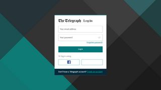 
                            4. Telegraph Account Home - secure.telegraph.co.uk