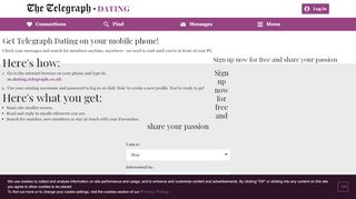 
                            10. Telegraph Dating Mobile - Telegraph Dating