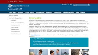 
                            1. Telehealth | Queensland Health