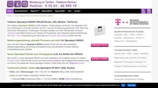 
                            7. Telekom Speedport W504V (WLAN Router, DSL …