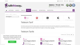
                            1. Telekom Tarife: mit Handy oder Auszahlung | talkthisway