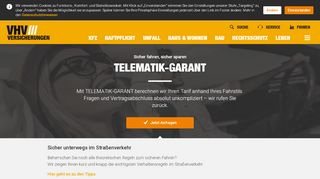 
                            1. Telematik - Die Telematik-Versicherung für Ihr Auto - VHV (PKW)