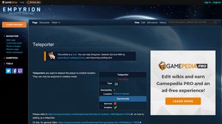 
                            3. Teleporter - Official Empyrion: Galactic Survival Wiki