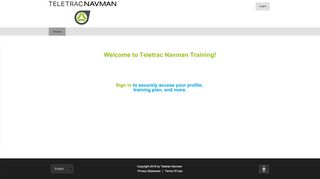 
                            9. Teletrac Navman ELearning Portal > Home