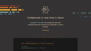 
                            6. Teletype for Atom