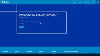 
                            8. Telkom Internet - customerportal.telkomsa.net