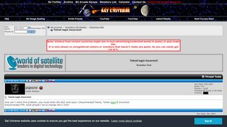 
                            6. Telnet login Incorrect! - Dreambox Chat - sat …