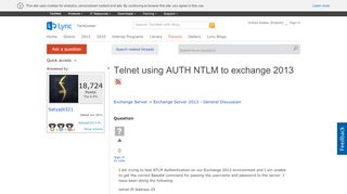 
                            4. Telnet using AUTH NTLM to exchange 2013 - Microsoft