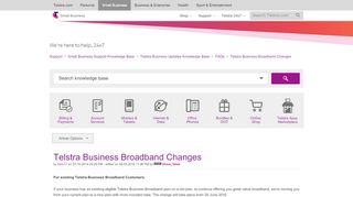 
                            9. Telstra Business Broadband Changes - Telstra Small ...