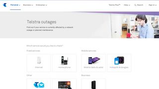 
                            8. Telstra Outages - Internet, nbn™, Mobile and Email