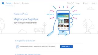 
                            8. Telstra - Telstra 24x7 App - My Account