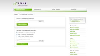 
                            8. Telus Shared Hosting