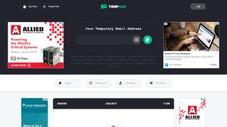 
                            3. Temp Mail - Disposable Temporary Email