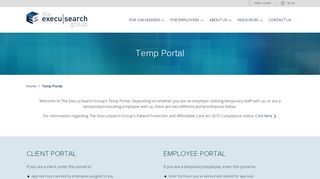 
                            4. Temp Portal - Execu|Search