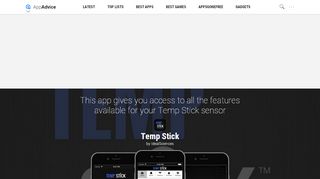 
                            6. Temp Stick by IdealSciences - AppAdvice