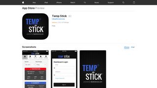 
                            3. ‎Temp Stick on the App Store - apps.apple.com