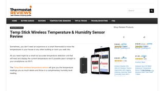 
                            8. Temp Stick Wireless Temperature & Humidity …