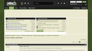 
                            5. Temple in Stormwind - MMO-Champion