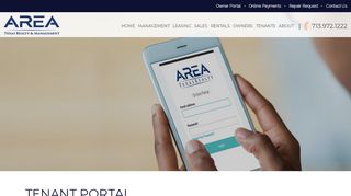 
                            5. Tenant Portal | Area Texas Realty & Management