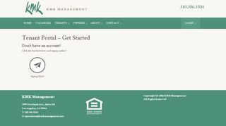 
                            1. Tenant Portal - KMK Management