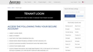 
                            3. Tenant Portal Login For Current Tenants | Ashford Realty Group
