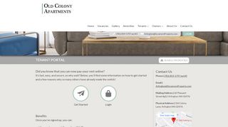 
                            9. Tenant Portal | Old Colony Apartments Arlington VA