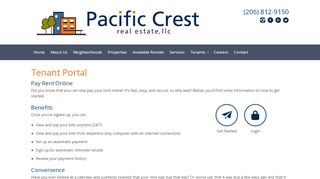 
                            4. Tenant Portal - Pacific Crest Real Estate