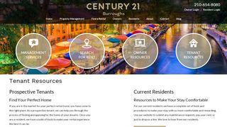 
                            9. Tenant Resources - CENTURY 21 Burroughs