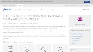 
                            1. Tenant Screening | Identity & Fraud | Experian …