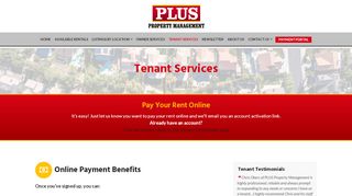 
                            5. Tenant Services | Plus Property Management