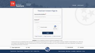 
                            1. TennCare Connect Sign In - TN.gov