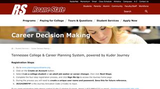 
                            7. Tennessee College & Career Planning System, powered by Kuder ...