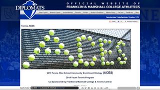 
                            3. Tennis ACES - Franklin & Marshall - GoDiplomats.com