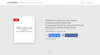 
                            7. TERBARU, wa 0852-2113-2799, Seminar Verkehrswesen Kit ...