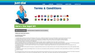 
                            4. Terms and Conditions for using Just-dial Services