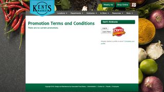 
                            4. Terms and Conditions - Kent's Market