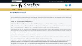 
                            1. Terms and Conditions - Khoya-Paya