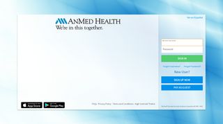 
                            4. Terms and Conditions - MyChart - Login Page - AnMed Health