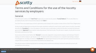 
                            5. Terms and Conditions of 4scotty for employers and …