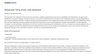 
                            8. Terms of Use | Jet Airways GlobalLinker