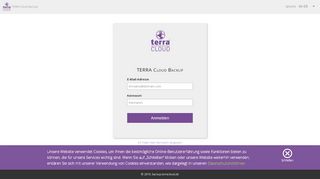 
                            9. TERRA Cloud Backup Anmelden