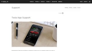 
                            1. Tesla App Support | Tesla