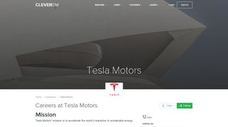 
                            7. Tesla Motors | Jobs, Benefits, Business Model, Founding Story