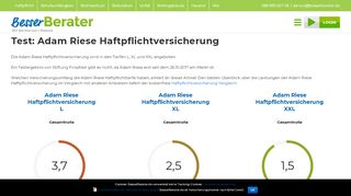 
                            9. Test: Adam Riese Haftpflichtversicherung | …