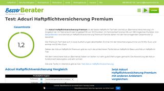 
                            3. Test: Adcuri Haftpflichtversicherung Premium