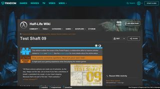
                            9. Test Shaft 09 | Half-Life Wiki | FANDOM powered by Wikia