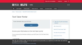 
                            8. Test Taker Portal | British Council